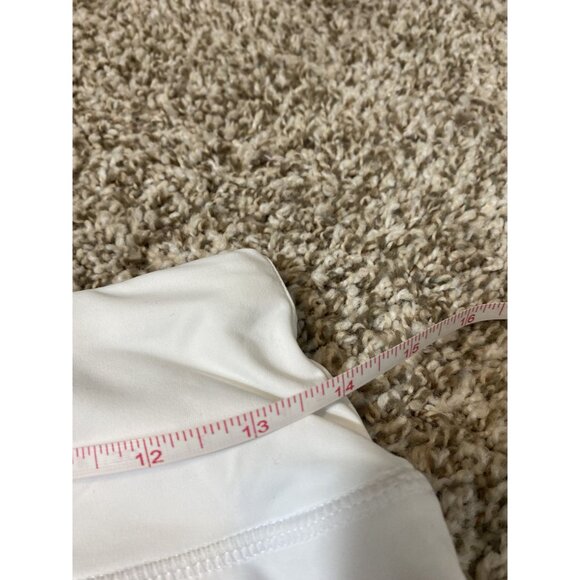 ⭐ 3/$15 Oalka Small White Workout Tennis Skort with Pocket Mesh Shorts - Picture 9 of 9